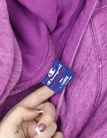Champion Women's Purple XL Pullover Hoodie