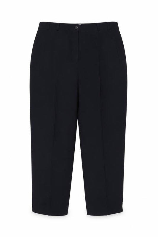 Womens UK Size 18 Bonmarché Regular Fit  Black Trousers