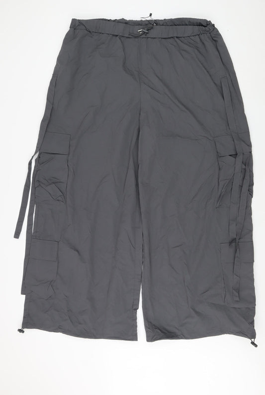 GILIPUR Men's 3XL Grey Cargo Trousers