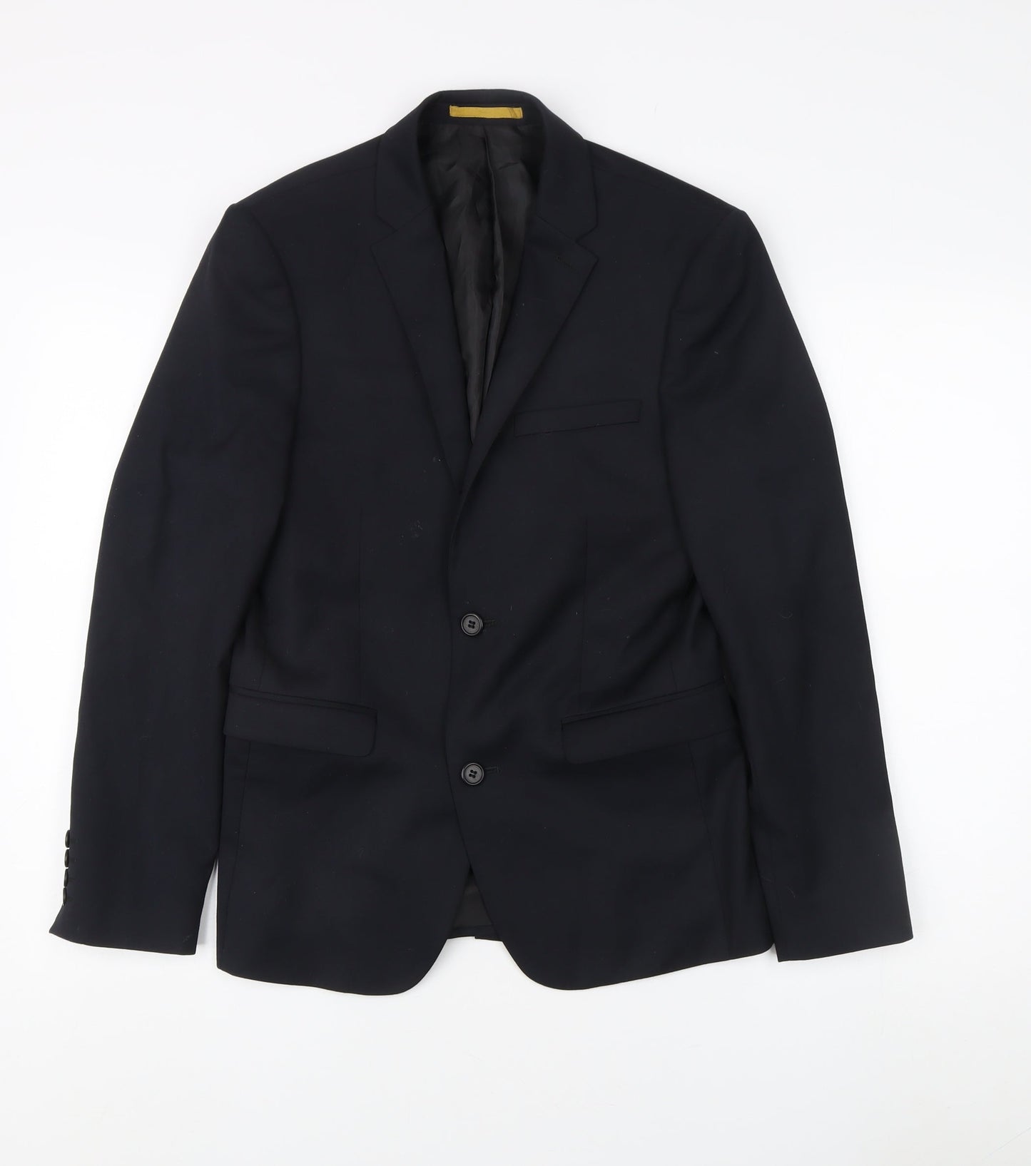 One Six5ive Men's Black Slim Blazer Jacket Size 36 Slim