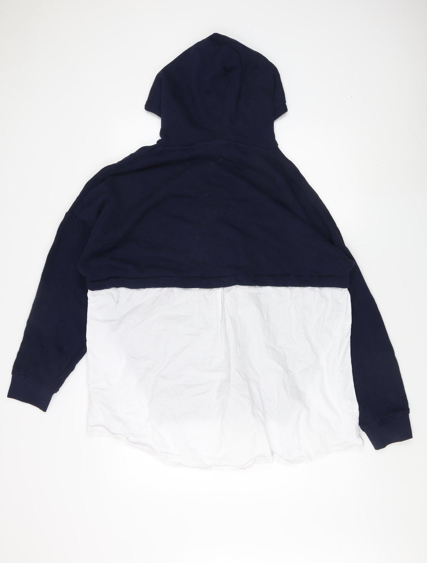 Mens UK Size XL NEXT Blue Pullover Hoodie