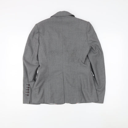 Marks and Spencer Grey Blazer, Women, Size 10, Workwear