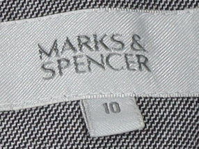 Marks and Spencer Grey Blazer, Women, Size 10, Workwear