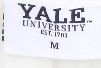 Yale University Women's White Puffer Waistcoat M