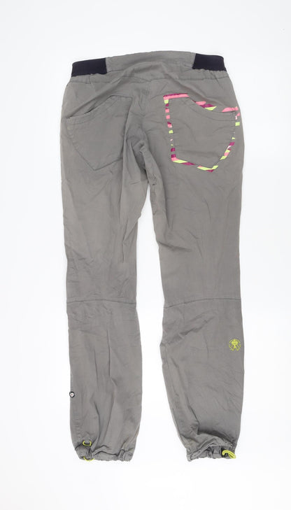 Heart of Stone Grey Women's Trousers, Size 10
