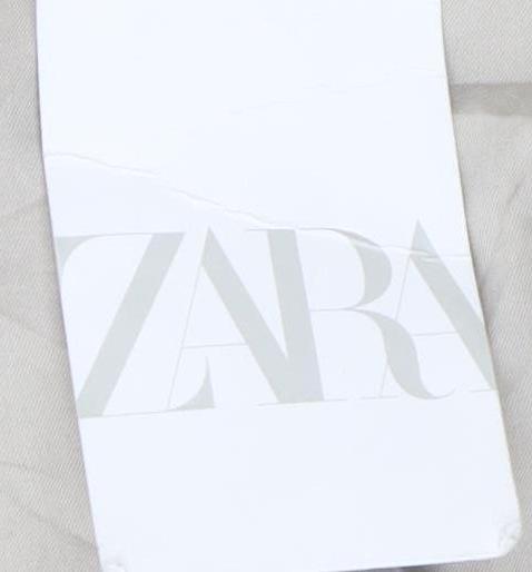 Zara Women's Beige Jumpsuit, M, Summer Strapless