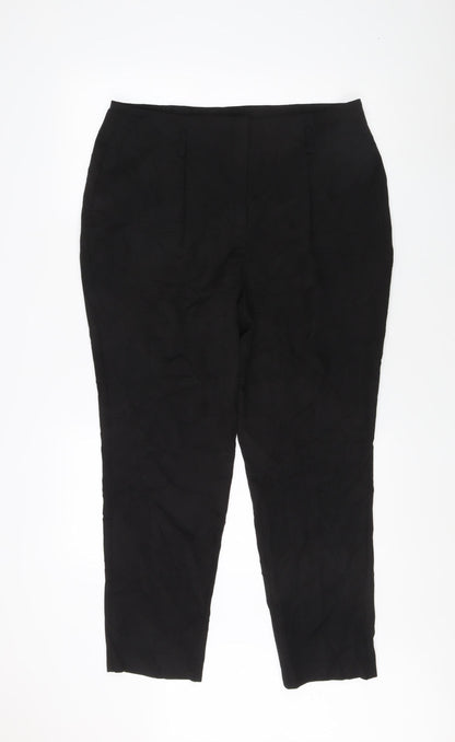 Womens UK Size 16 Very   Black Trousers
