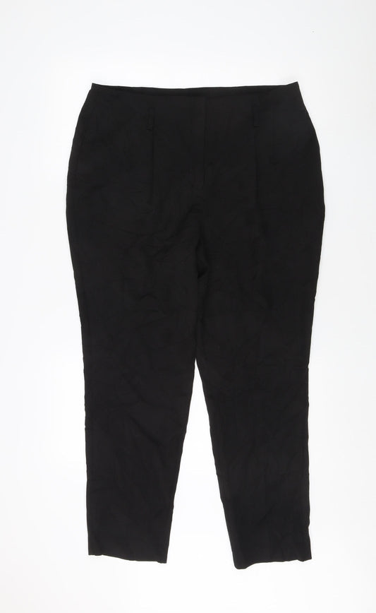 Womens UK Size 16 Very   Black Trousers
