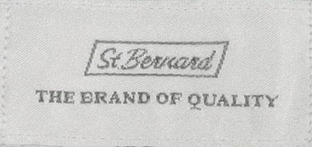 St. Bernard Men's Blue Trousers, Size L, 36 in Waist