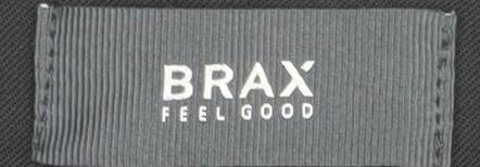 Brax Men's Black Straight Trousers Size 18