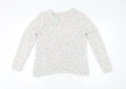 Womens UK Size 16 BHS Ivory Pullover Jumper