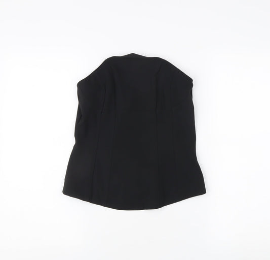 Womens UK Size 12 H&M Black Camisole Blouse