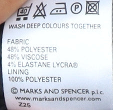 Marks and Spencer Grey Herringbone Blazer Size 12