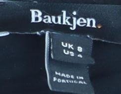 Baukjen Women's Black Jumpsuit, Size 8, Casual