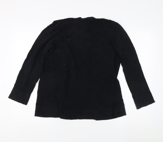 Cashel Women's Black Long Sleeve Cardigan Size L