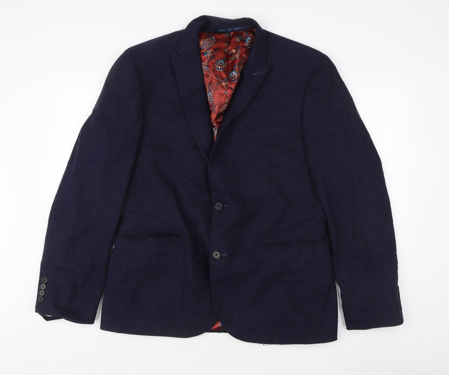 Mens UK Size 44 NEXT Regular Blue Suit Jacket