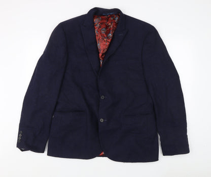 Mens UK Size 44 NEXT Regular Blue Suit Jacket