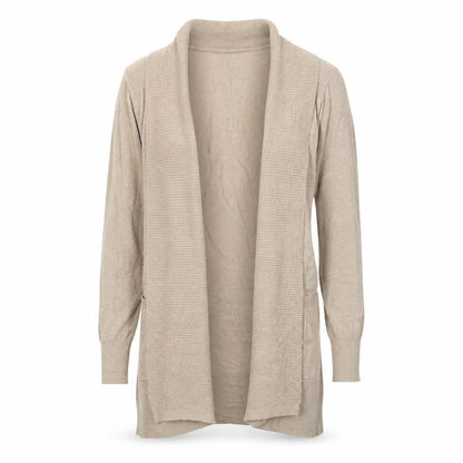 Womens UK Size XS Marks and Spencer Beige Cardigan Jumper