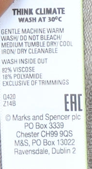 Womens UK Size XS Marks and Spencer Beige Cardigan Jumper
