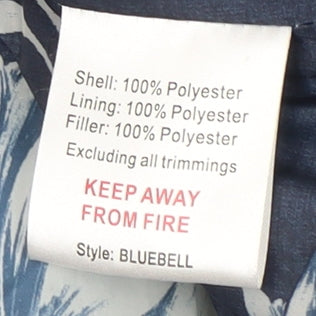 Lakeland Women's Blue Puffer Jacket Size 12