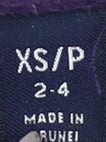 Womens UK Size XS Lands' End Purple Henley Sweatshirt