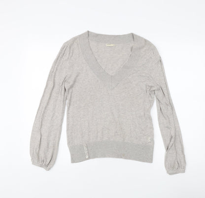 Womens UK Size 14 SoulCal Grey Pullover Jumper
