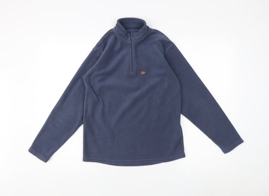 Quechua Teens Blue Pullover Sweatshirt Size 12