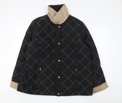 Windsmoor Unisex Black Quilted Jacket L+