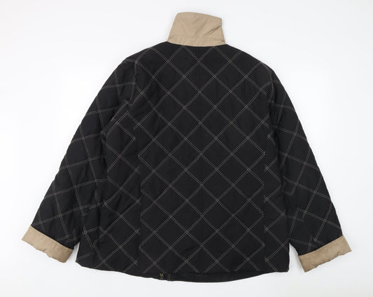 Windsmoor Unisex Black Quilted Jacket L+