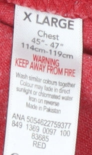 Volkswagen Red XL Men's Graphic T-Shirt