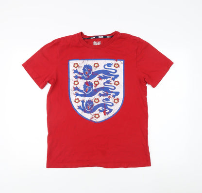 Mens UK Size M England Red  T-Shirt