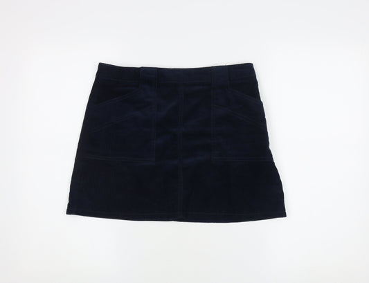 BDG Women's Blue Corduroy Skirt, M, Casual Style