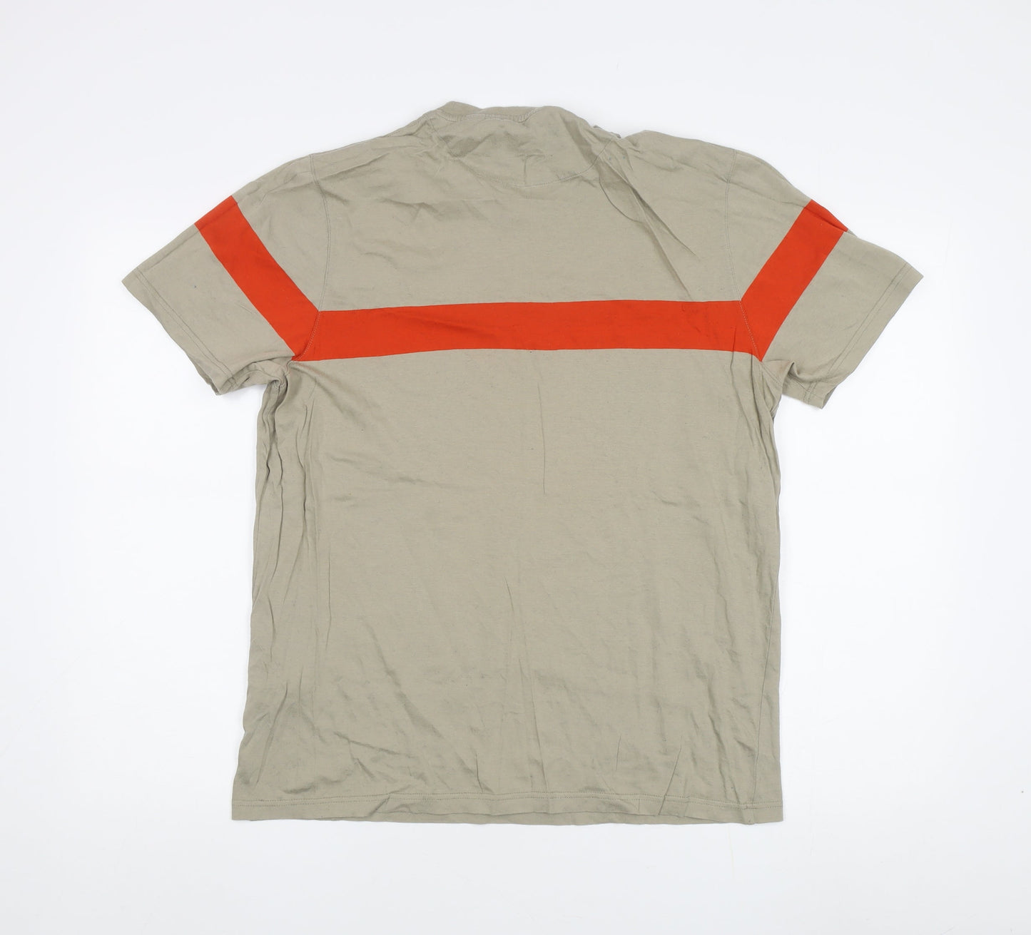 Womens UK Size L Ted Baker Beige Basic T-Shirt
