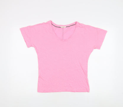 Womens UK Size 16 White Stuff Pink Basic T-Shirt