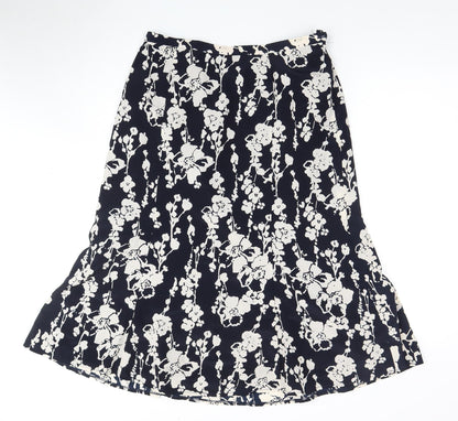Eastex Women's Multicoloured Floral Skirt, Size 14