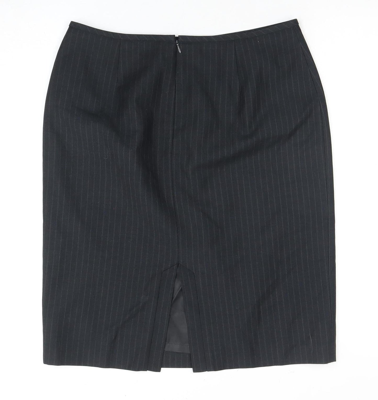 Calvin Klein Women's Black Pencil Skirt Size 8