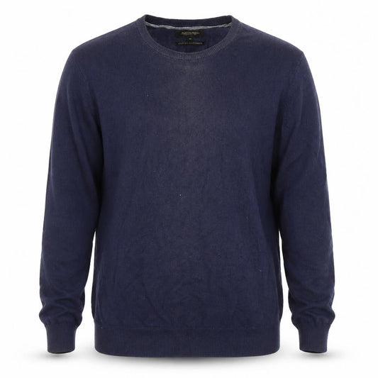 Mens UK Size M Austin Reed Blue Pullover Jumper