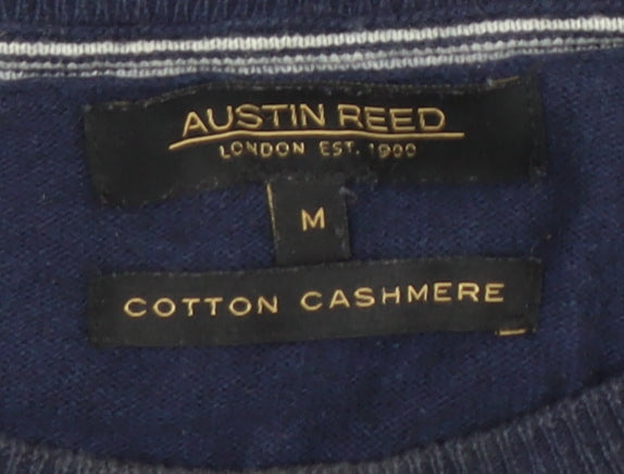 Austin Reed Men’s Blue Crew Neck Pullover Medium