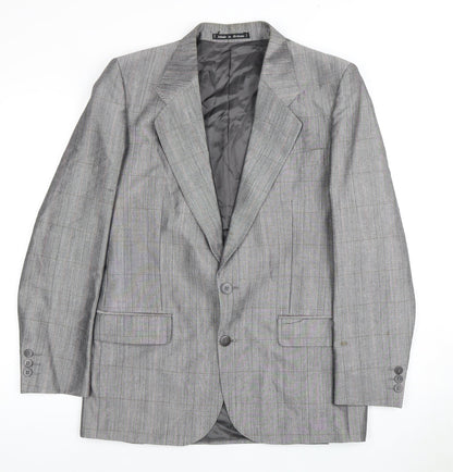 Mens UK Size 38 Chatsworth Regular Grey Suit Jacket