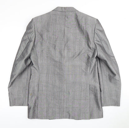 Mens UK Size 38 Chatsworth Regular Grey Suit Jacket