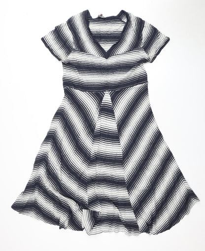 Phase Eight Women’s Multicoloured Striped Dress Size 18