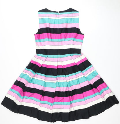 Nine West Women's Striped Fit & Flare Dress, Size 6