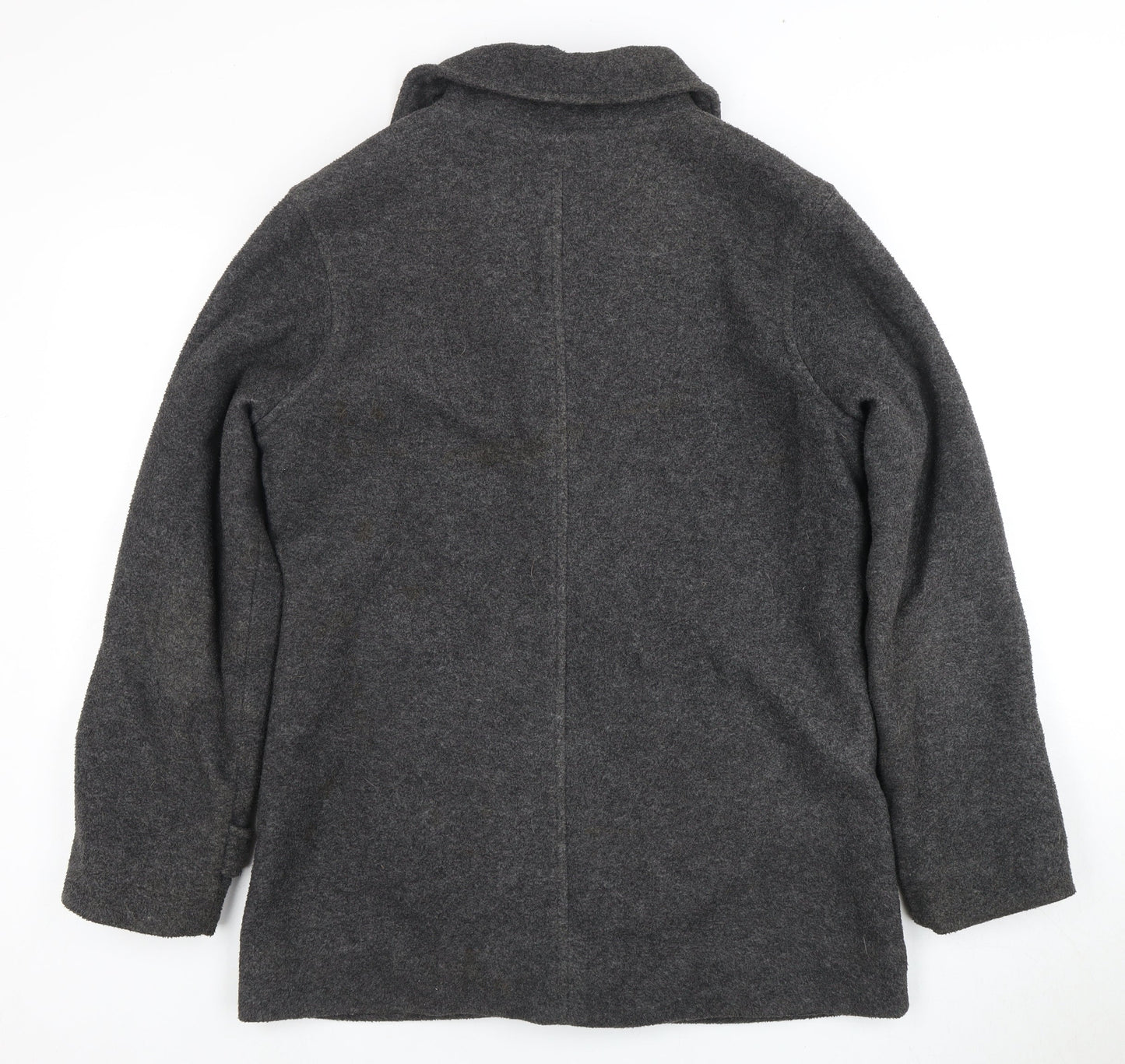 Banana Republic Women's Grey Pea Coat M