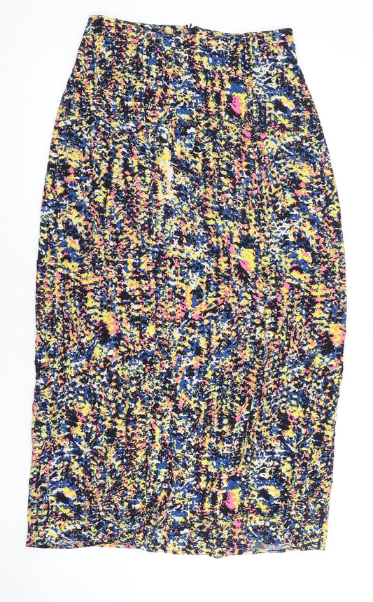 Hush Women's Multicoloured Geometric Skirt