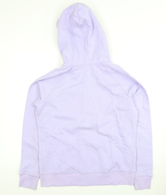 Gap Women's Purple Full Zip Hoodie UK 12