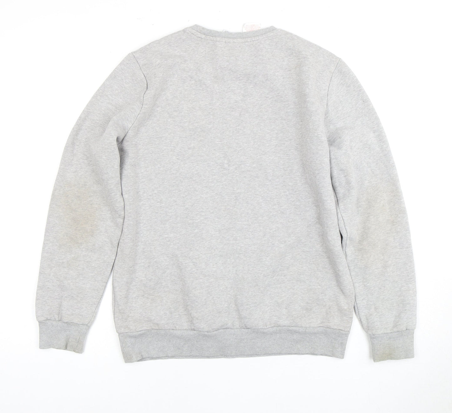 Adidas Boys Grey Pullover Sweatshirt 13-14 Years Logo Design