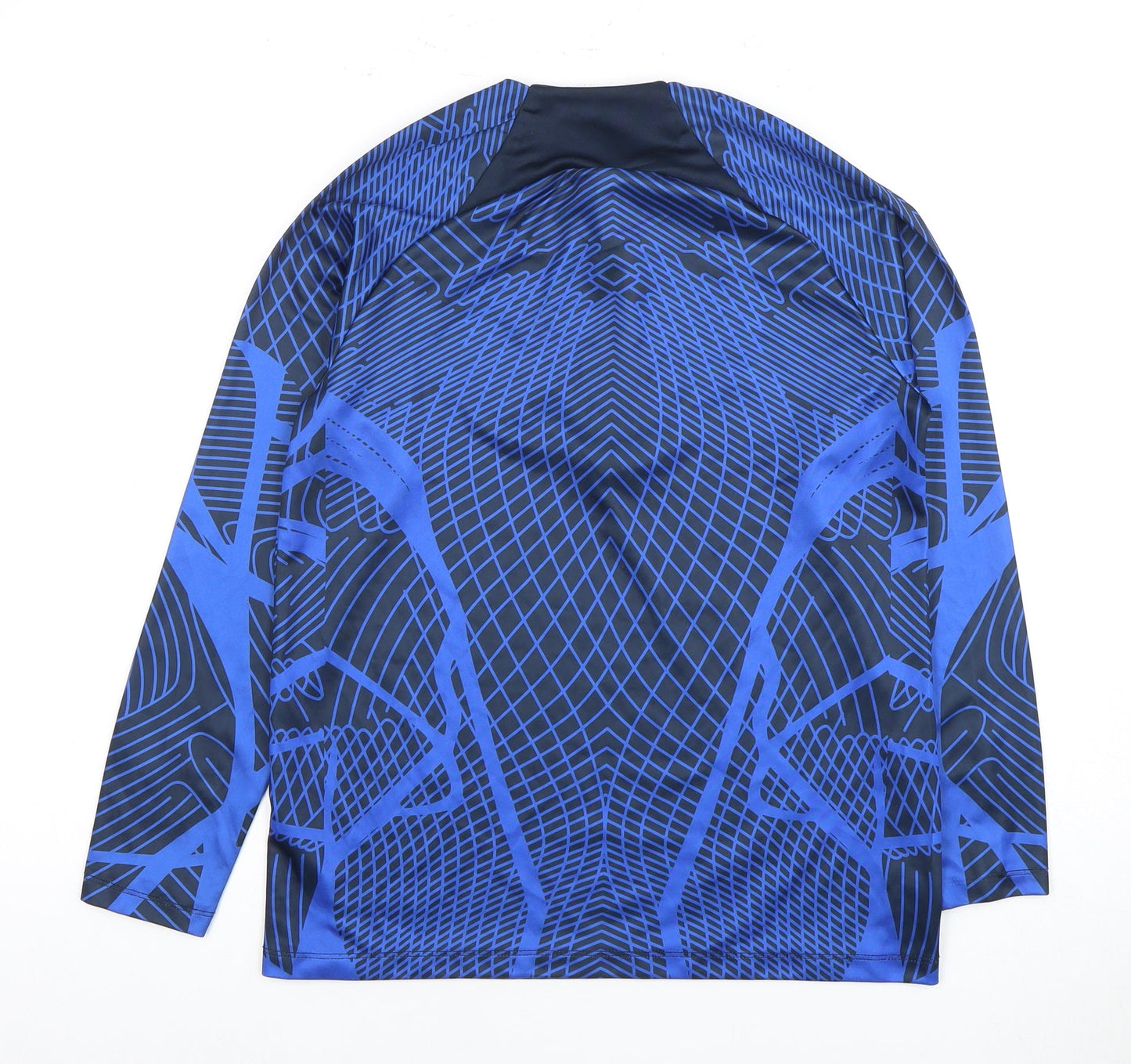 Nike Boys' Blue Football Pullover, 16 Years, Sports Style