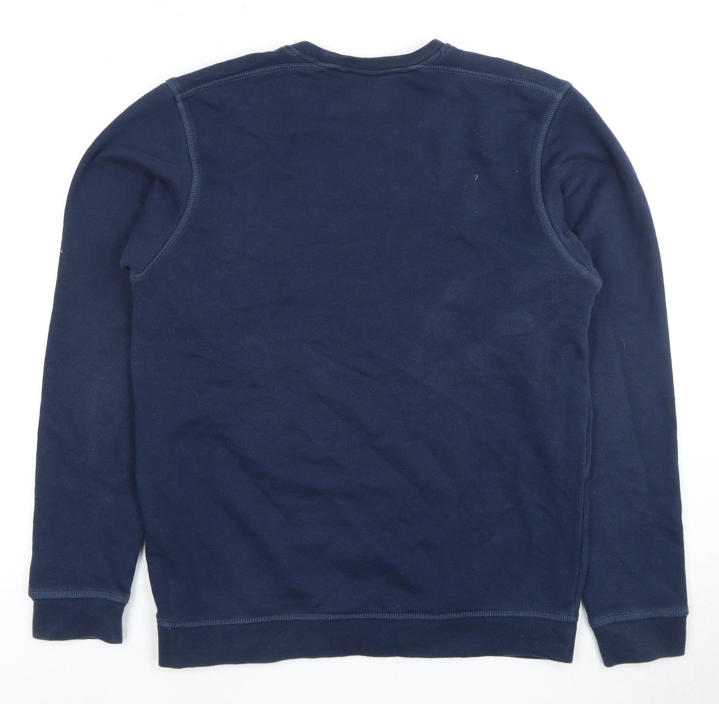 Mens UK Size S Reebok Blue Pullover Sweatshirt