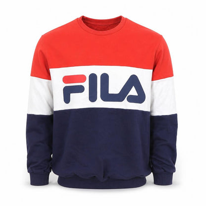 Mens UK Size S FILA Multicoloured Pullover Sweatshirt