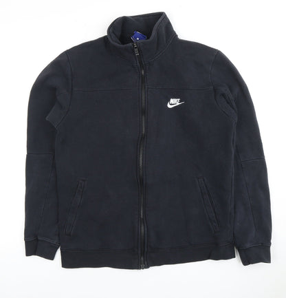 Mens UK Size S Nike Black Full Zip Sweatshirt